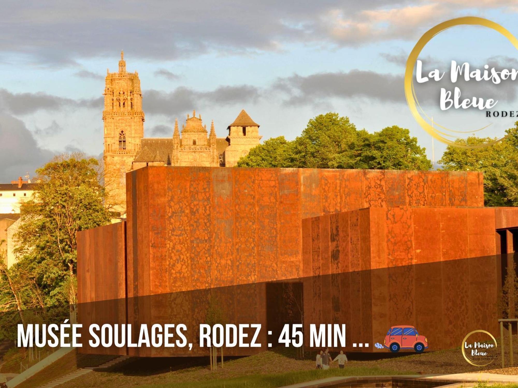 La Maison Bleue, Village Vacances, Piscine, Parking Saint-Geniez-dʼOlt Eksteriør billede